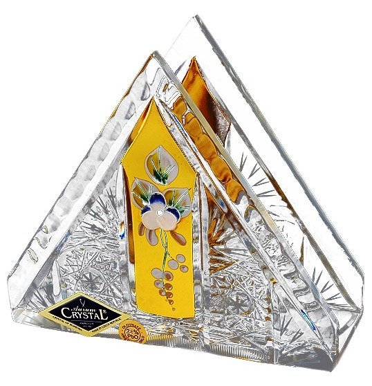 

Салфетница 14,5 см Aurum Crystal "Хрусталь с золотом" 033521