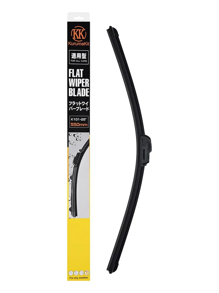 

Бескаркасная Щётка 22 (550mm) Крепление Hook (Крючок) Шт KurumaKit арт. K10122