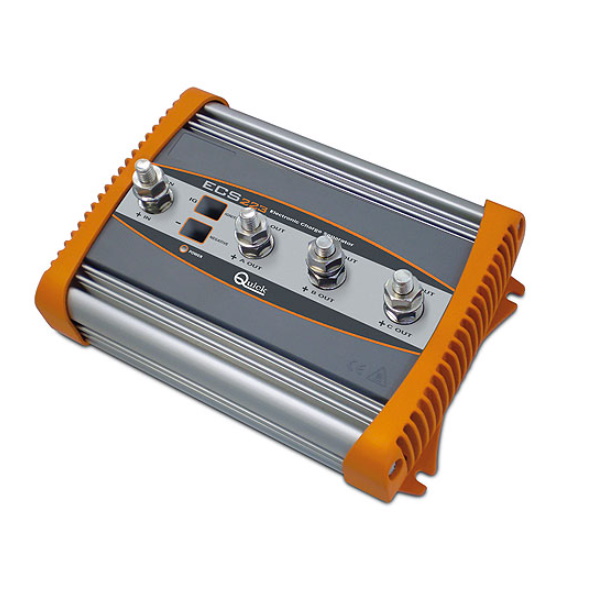 

Зарядный изолятор 180/220 А, 2 аккумулятора, ECS 222