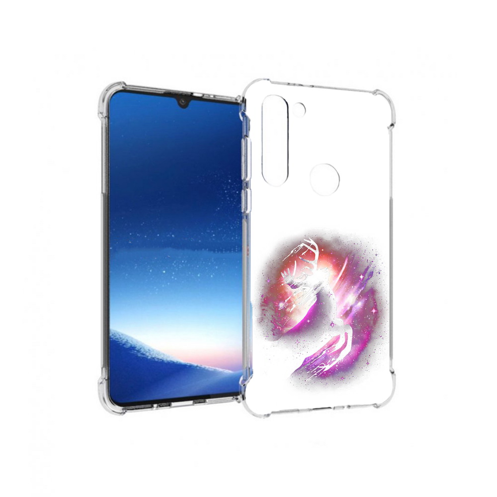 

Чехол MyPads Tocco для Motorola Moto G8 Power звездный олень (PT143076.340.354), Прозрачный, Tocco