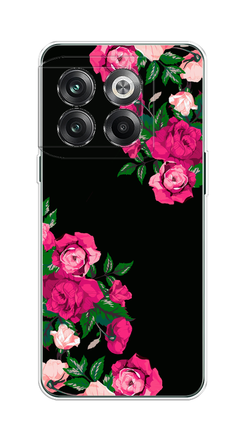 

Чехол на OnePlus 10T/Ace Pro "Розы фуксия", 153150-1