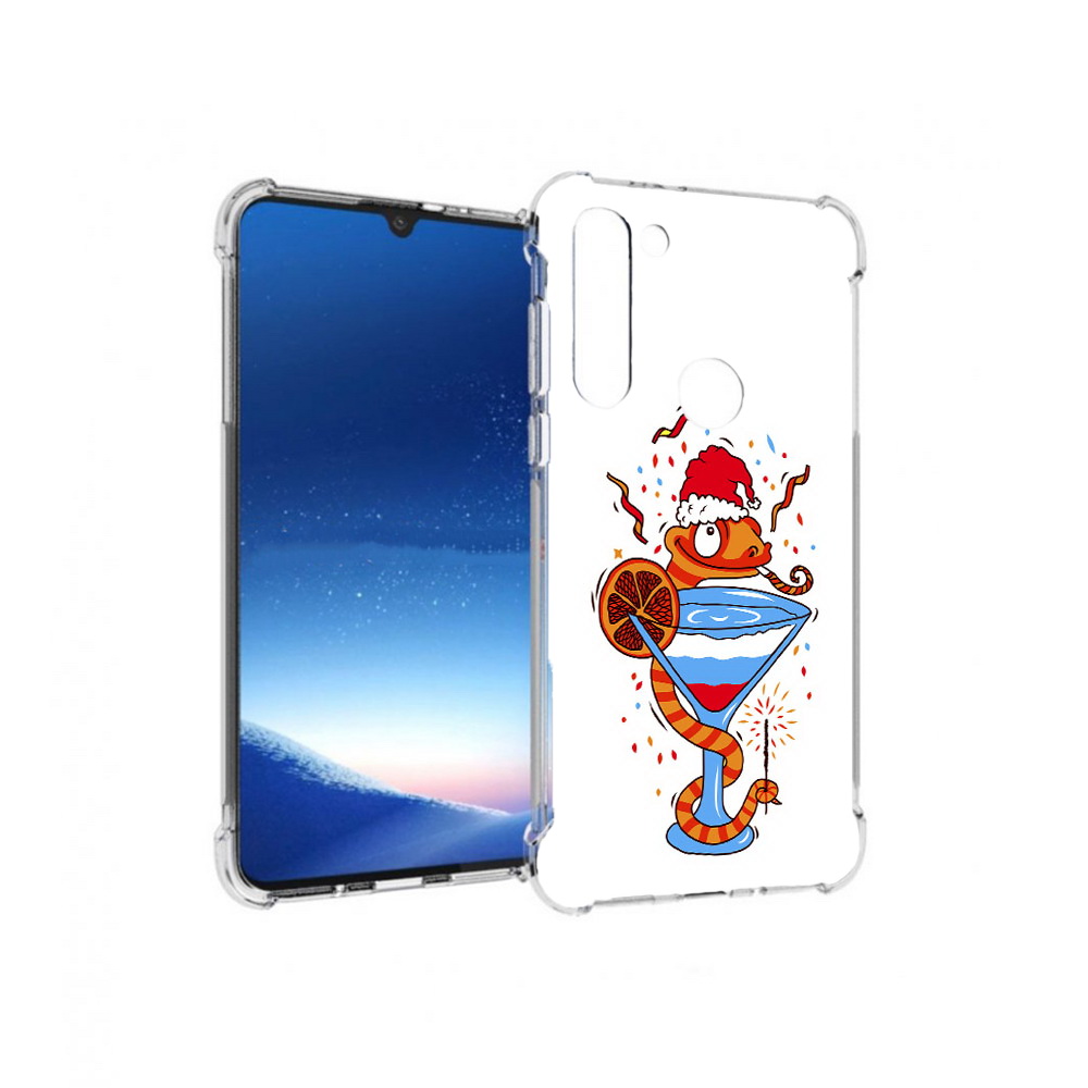 

Чехол MyPads Tocco для Motorola Moto G8 Power змейка (PT143076.340.364), Прозрачный, Tocco