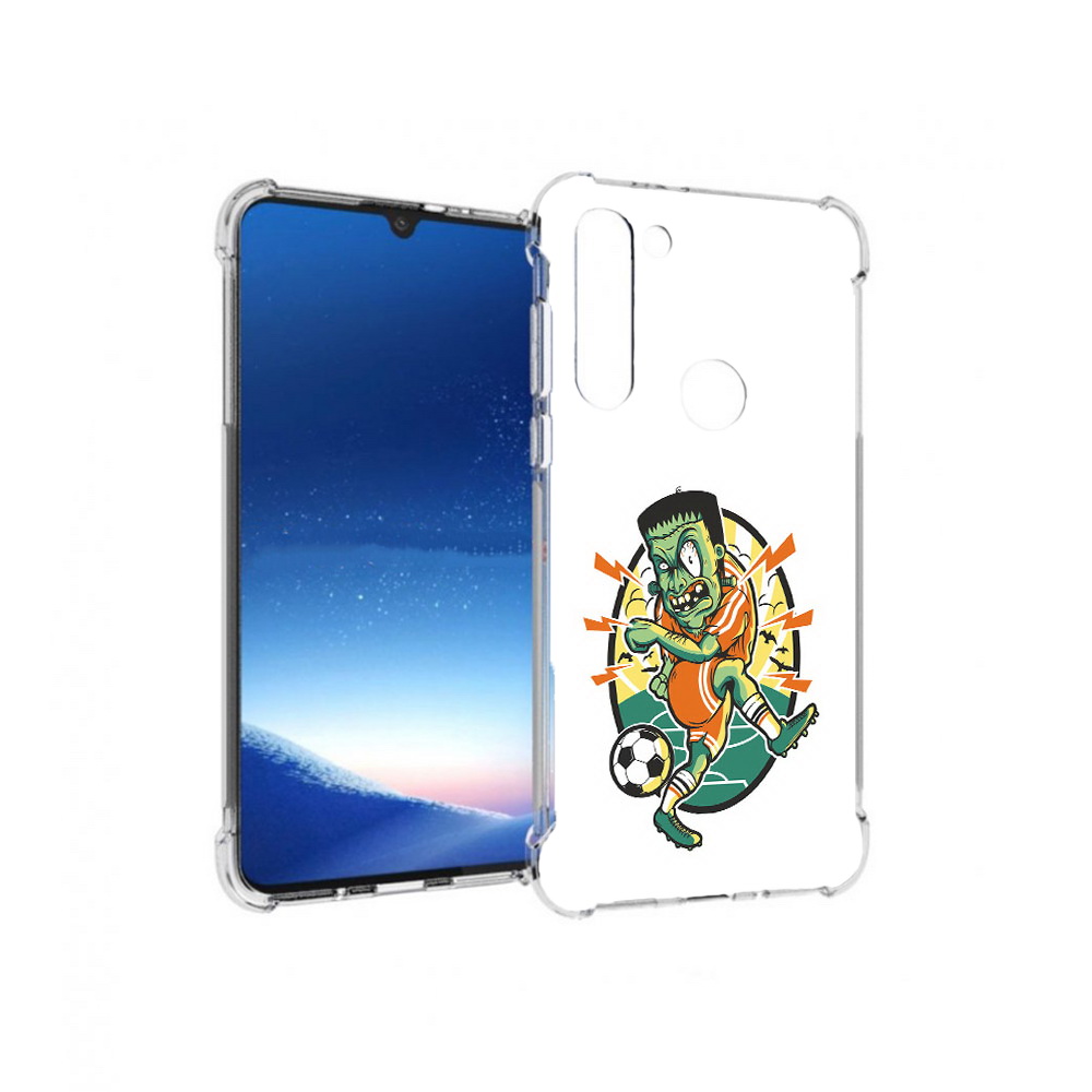 

Чехол MyPads Tocco для Motorola Moto G8 Power зомби футболист (PT143076.340.368), Прозрачный, Tocco