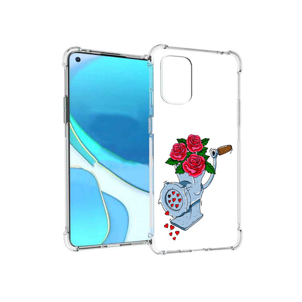 Чехол MyPads Tocco для OnePlus 8T Цветочные сердца (PT155529.137.199)