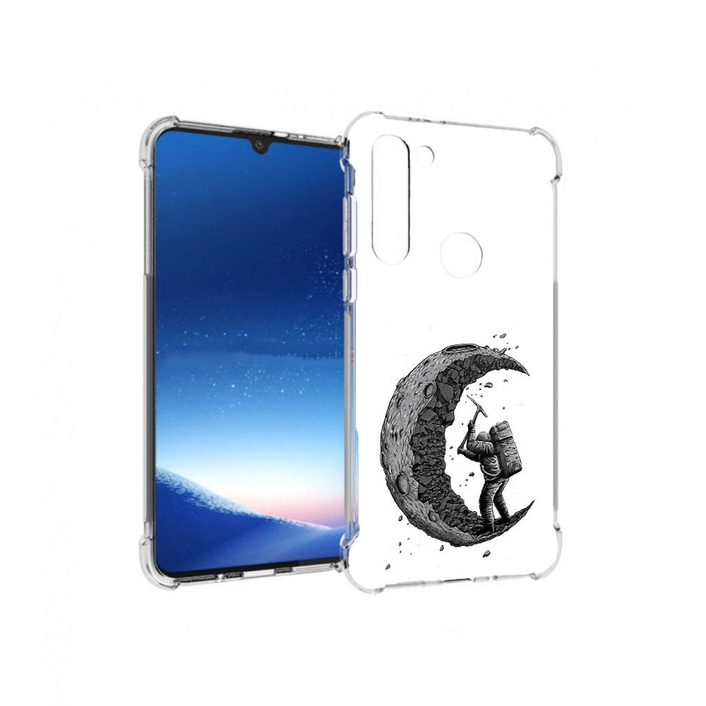 

Чехол MyPads Tocco для Motorola Moto G8 Power камненная луна (PT143076.340.384), Прозрачный, Tocco