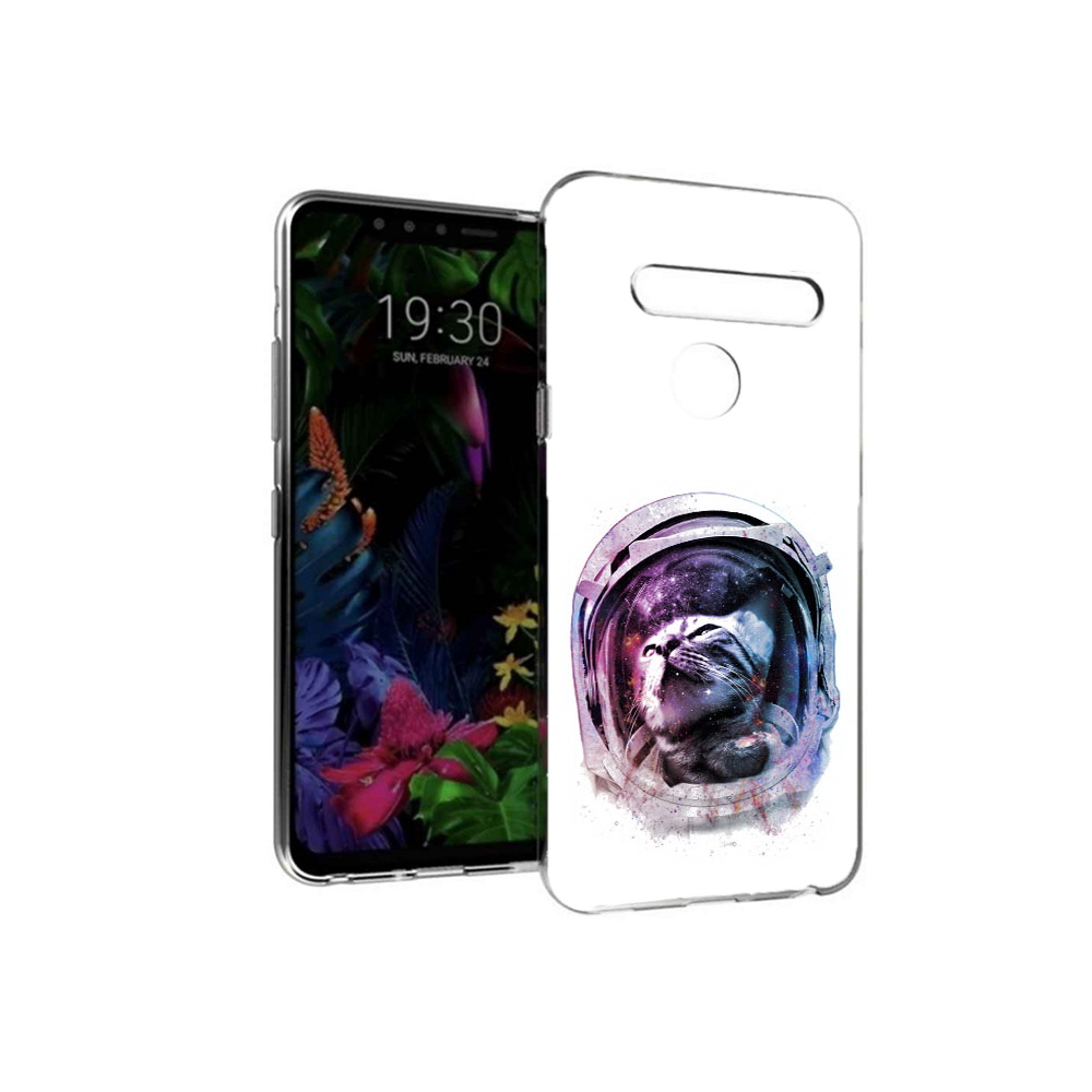 

Чехол MyPads Tocco для LG G8 кот в шлеме (PT135945.76.396), Tocco