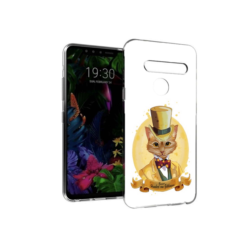 

Чехол MyPads Tocco для LG G8 кот юрист (PT135945.76.401), Tocco