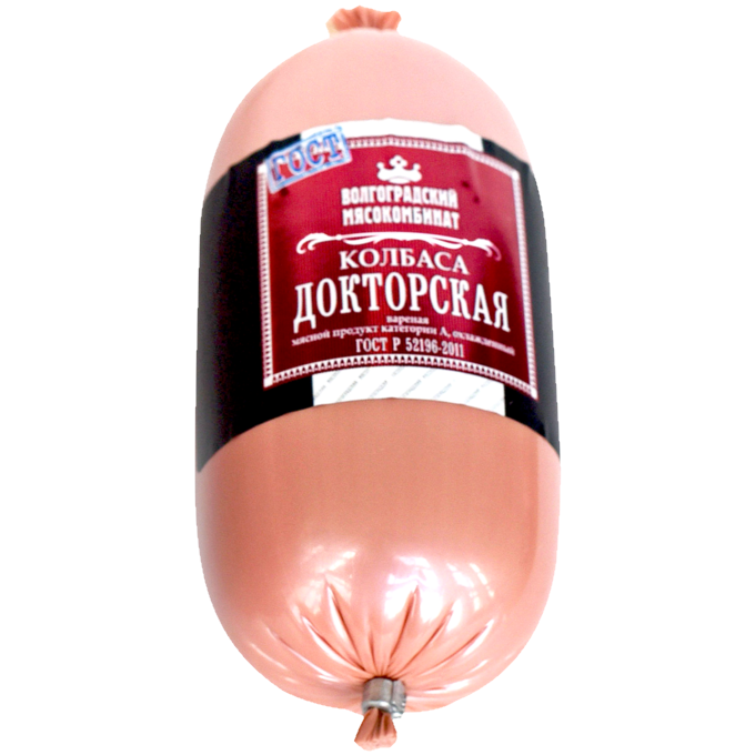 

Колбаса Волгоградский мясокомбинат Докторская вареная +-1 кг