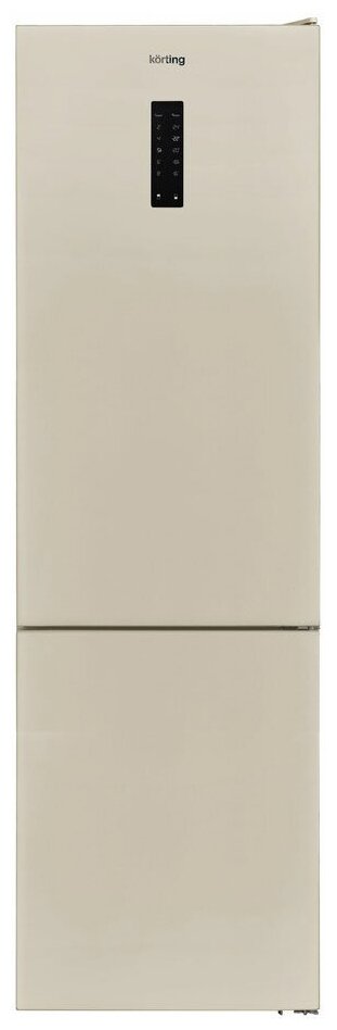 

Холодильник Korting KNFC 62010 B бежевый, KNFC 62010 B