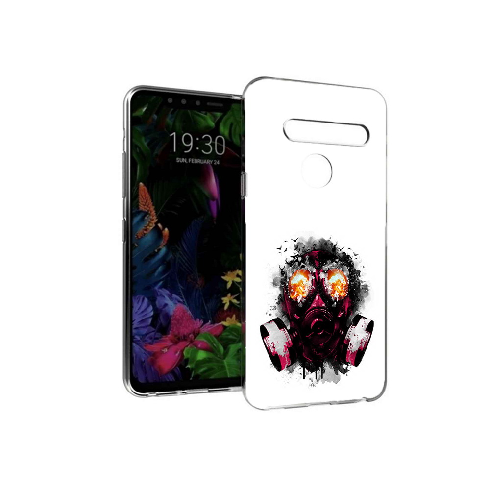 

Чехол MyPads Tocco для LG G8 красный противогаз (PT135945.76.412), Tocco