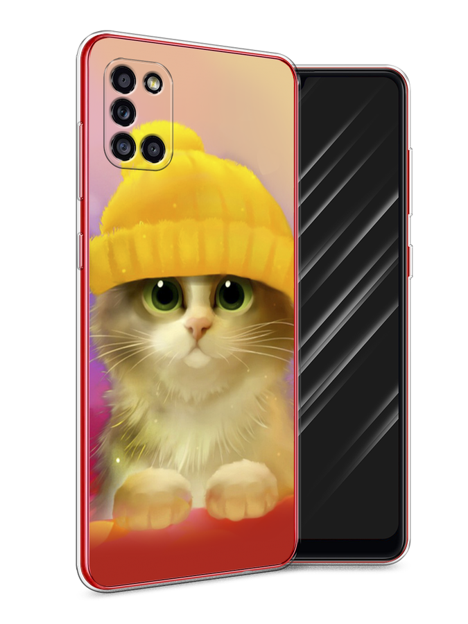 

Чехол Awog на Samsung Galaxy A31 / Самсунг A31 "Котенок в желтой шапке", Разноцветный, 2100350-2