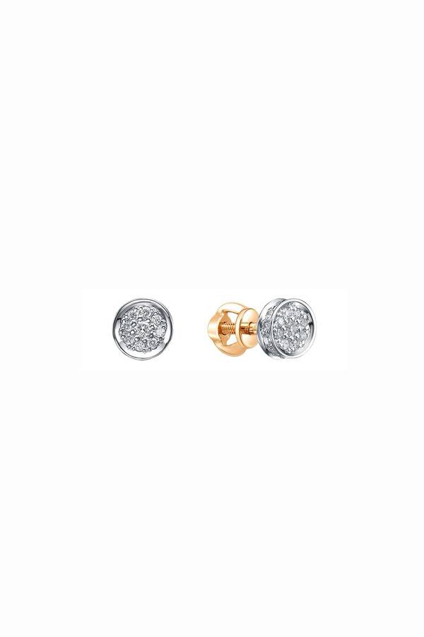

Серьги из красного золота с бриллиантом Империал S02455-120, S02455-120