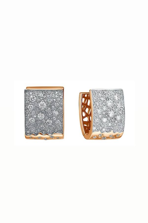 

Серьги из красного золота с бриллиантом Империал S2360-120, S2360-120
