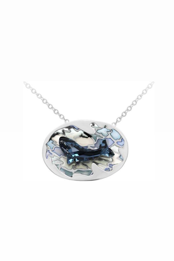

Колье из серебра с Swarovski/фианитом 45 см Kabarovsky 6-042-8101, 6-042-8101