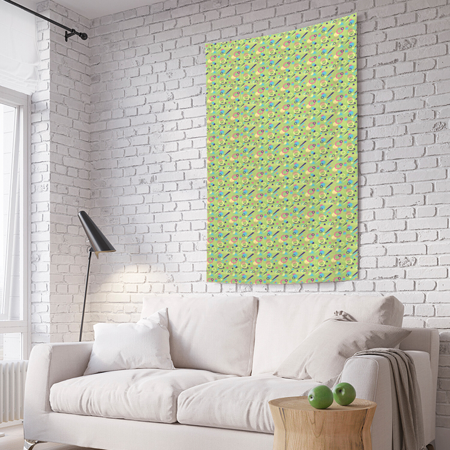 

Вертикальное фотопанно на стену JoyArty Геометрическая галактика 150x200 см, Геометрическая галактика