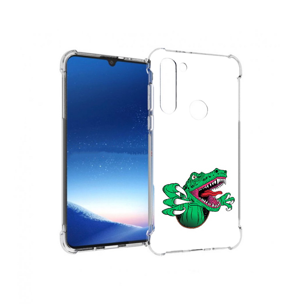 

Чехол MyPads Tocco для Motorola Moto G8 Power крокодил (PT143076.340.417), Прозрачный, Tocco