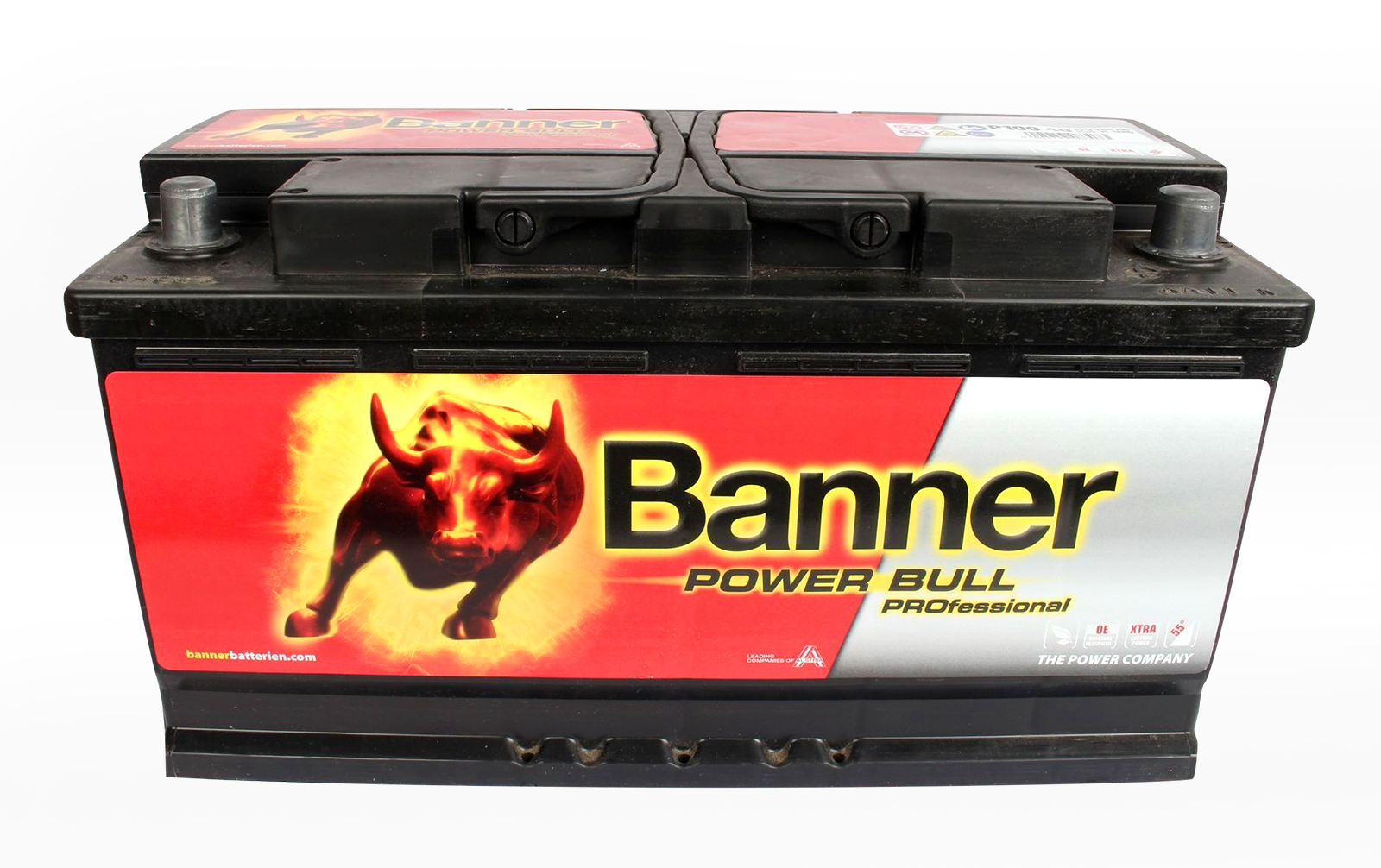 

Аккумуляторная батарея BANNER Power Bull PRO P10040 6СТ100 обратная