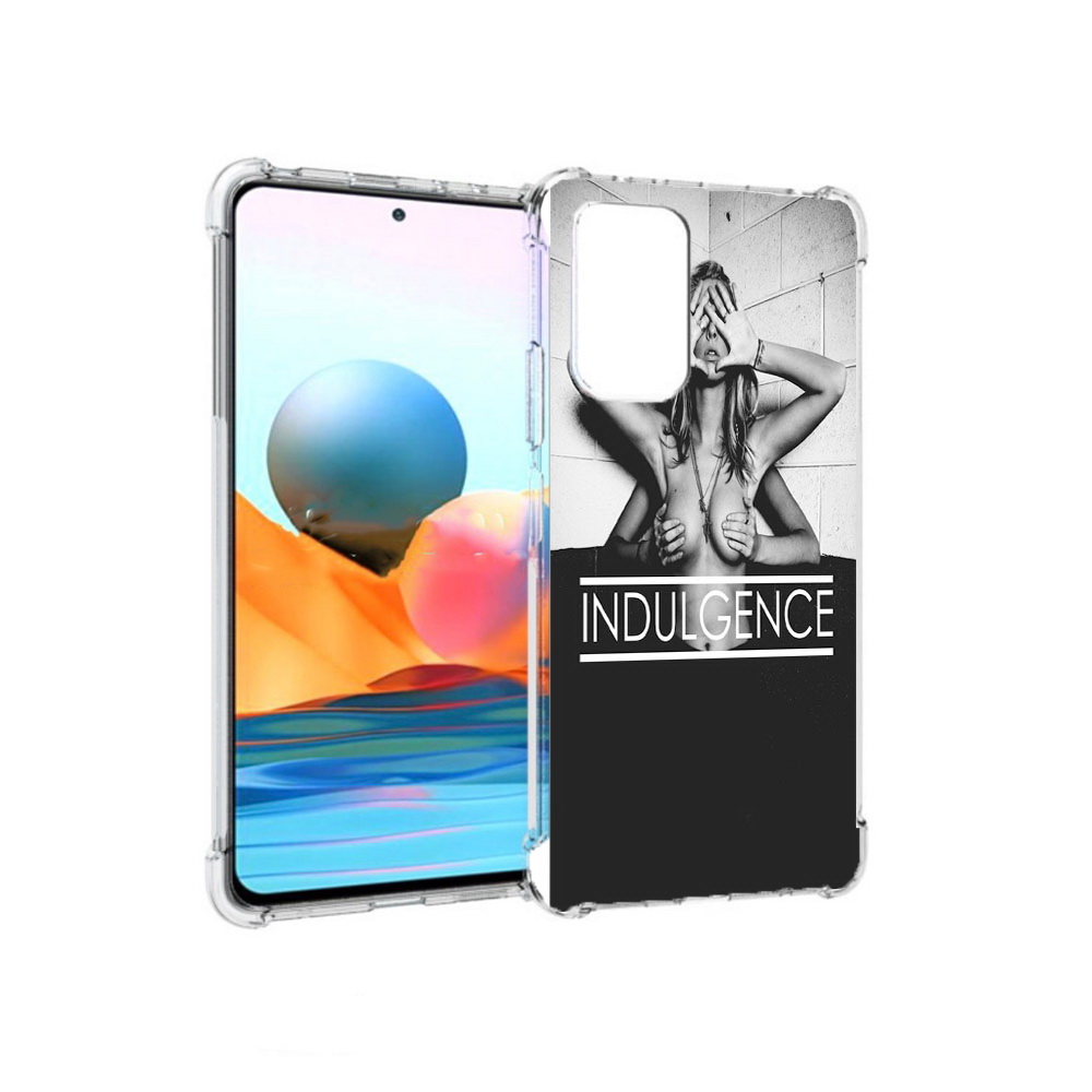 Чехол MyPads Tocco для Xiaomi Redmi Note 10 Pro Страсть (PT158414.284.163)