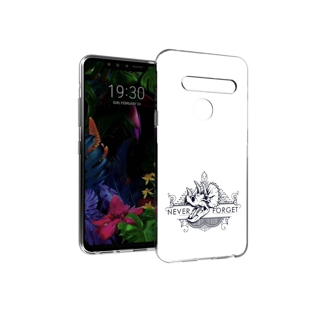 

Чехол MyPads Tocco для LG G8 логотип носорога никогда не забуду (PT135945.76.445), Tocco