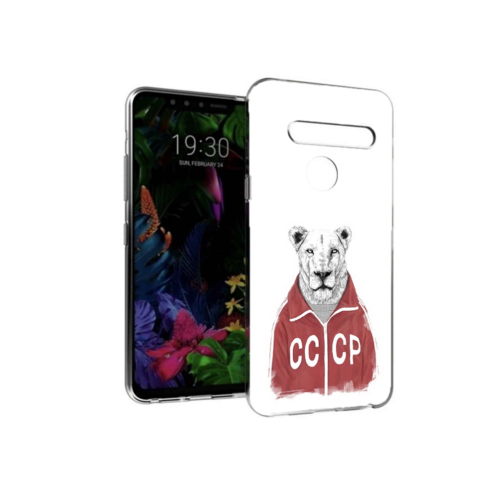 

Чехол MyPads Tocco для LG G8 львица ссср (PT135945.76.450), Tocco