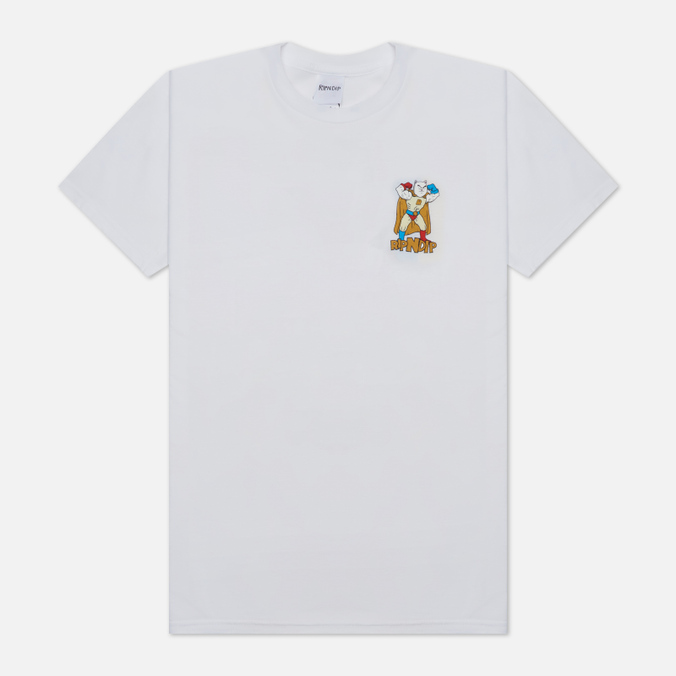 

Футболка мужская Ripndip RND8060 белая L, RND8060