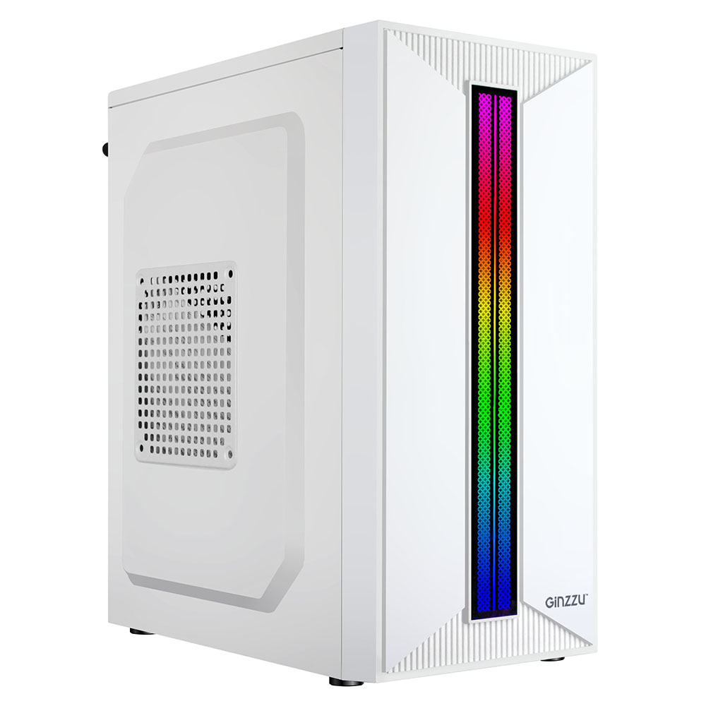 

Корпус компьютерный Ginzzu B380 белый, B380