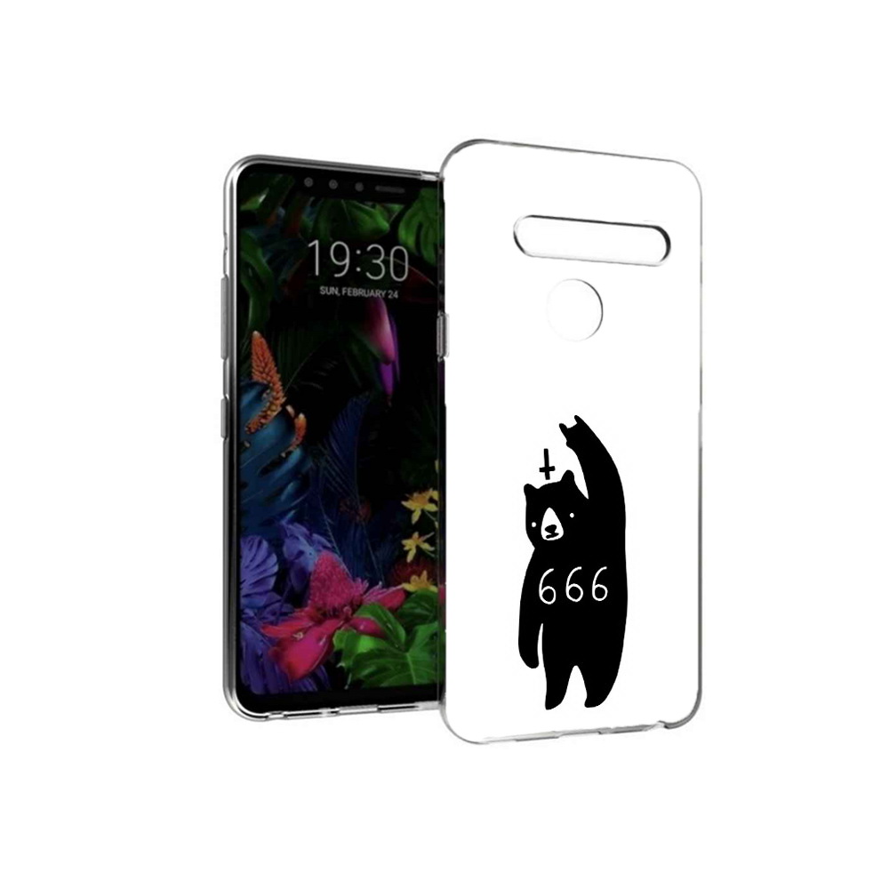 

Чехол MyPads Tocco для LG G8 медведь 666 (PT135945.76.462), Tocco