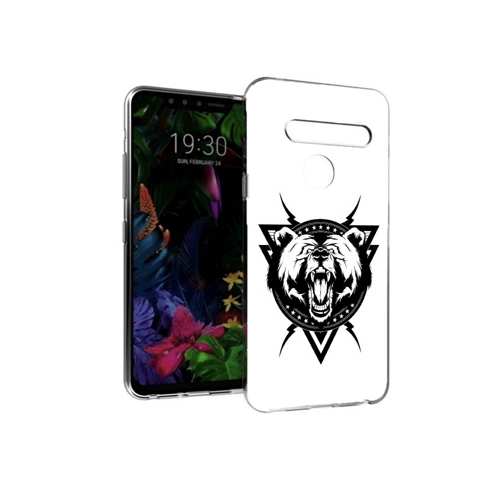 

Чехол MyPads Tocco для LG G8 медведь в треугольнике (PT135945.76.464), Tocco