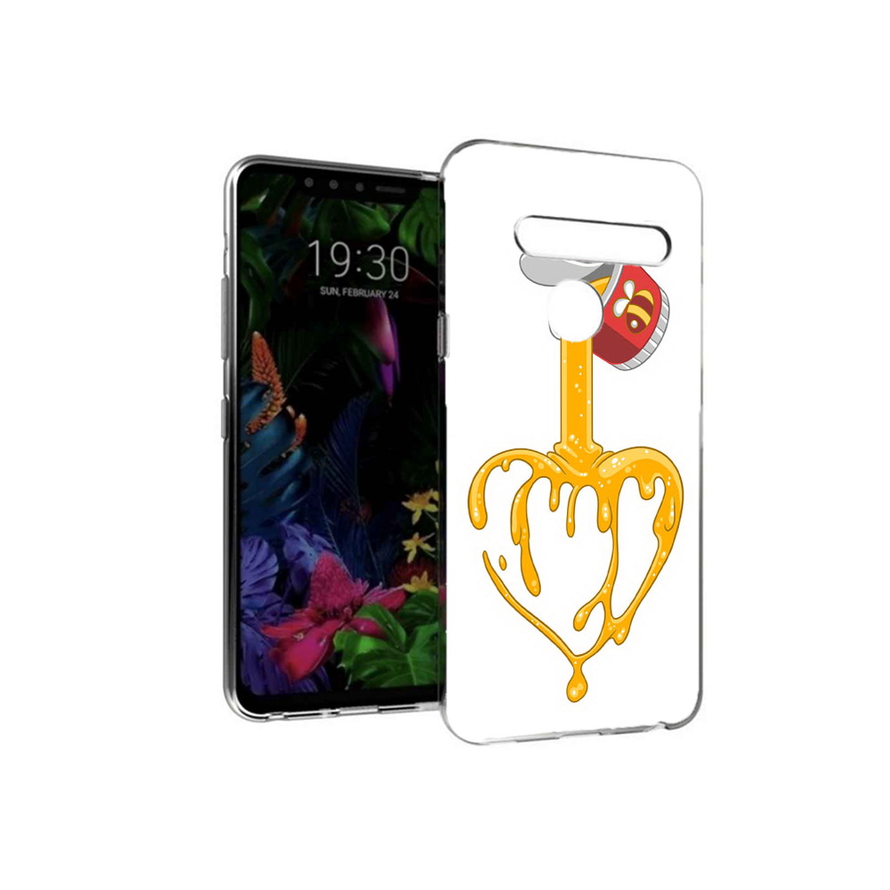 

Чехол MyPads Tocco для LG G8 медовое сердце (PT135945.76.471), Tocco