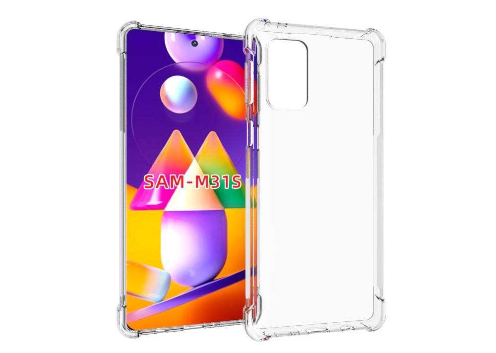 фото Чехол mypads для samsung galaxy m31s transparent (152186)