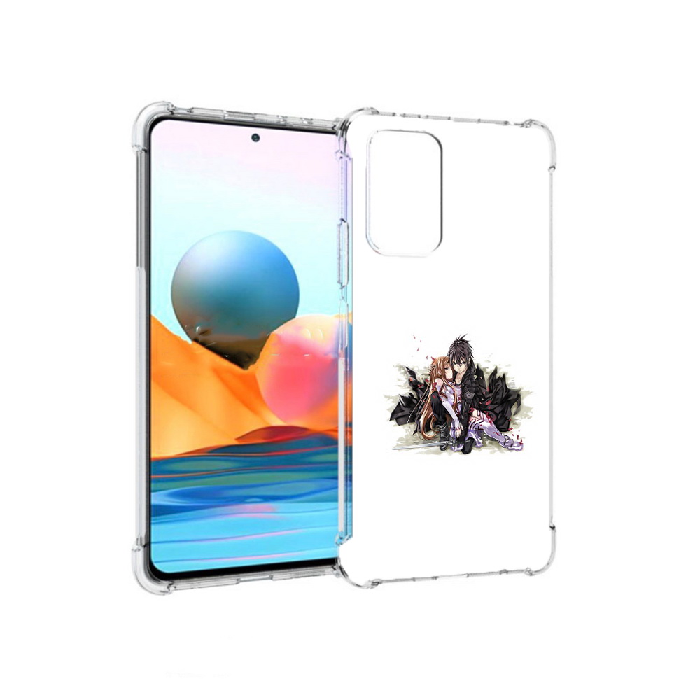 Чехол MyPads Tocco для Xiaomi Redmi Note 10 Pro аниме асуна (PT158414.284.222)
