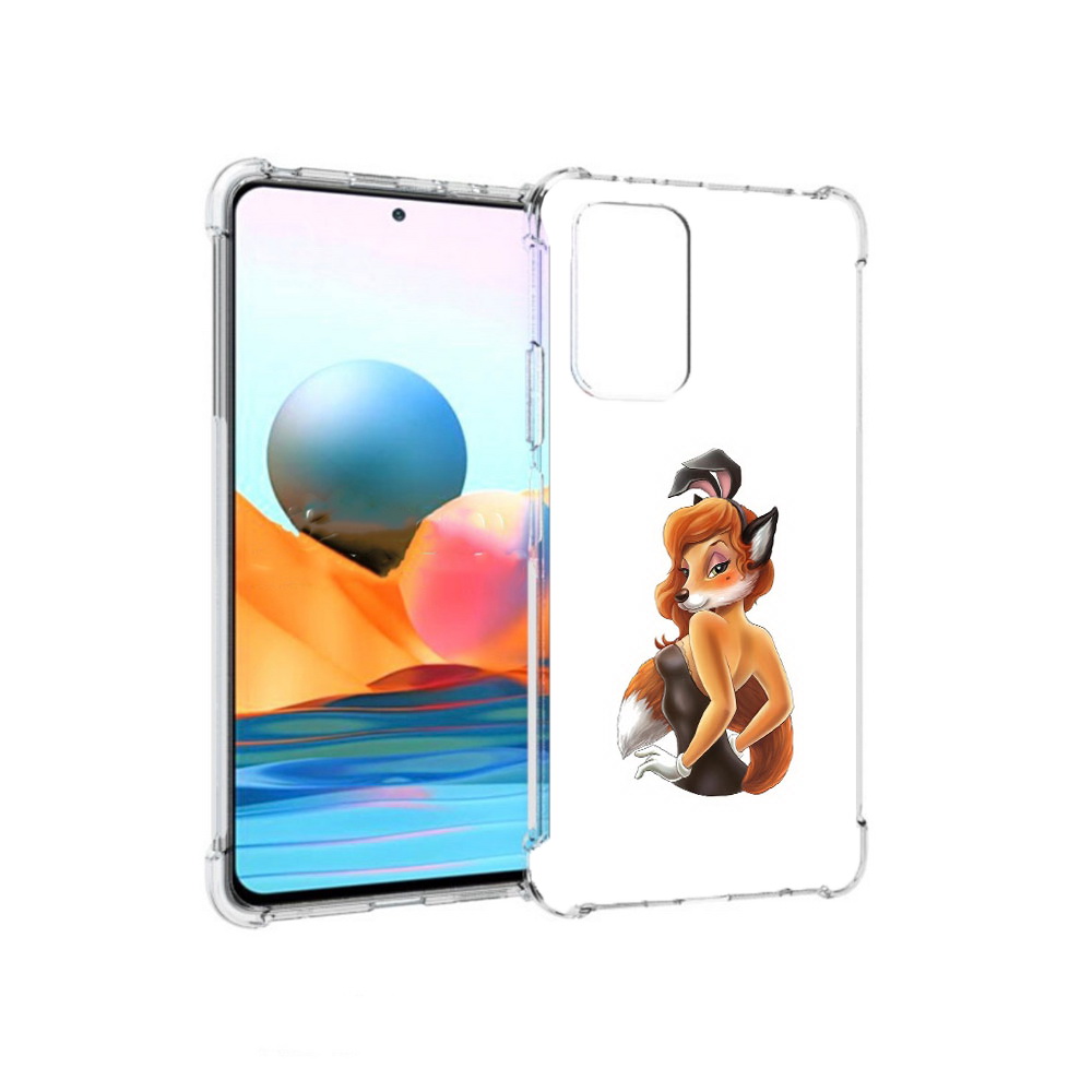 Чехол MyPads Tocco для Xiaomi Redmi Note 10 Pro баронесса (PT158414.284.227)