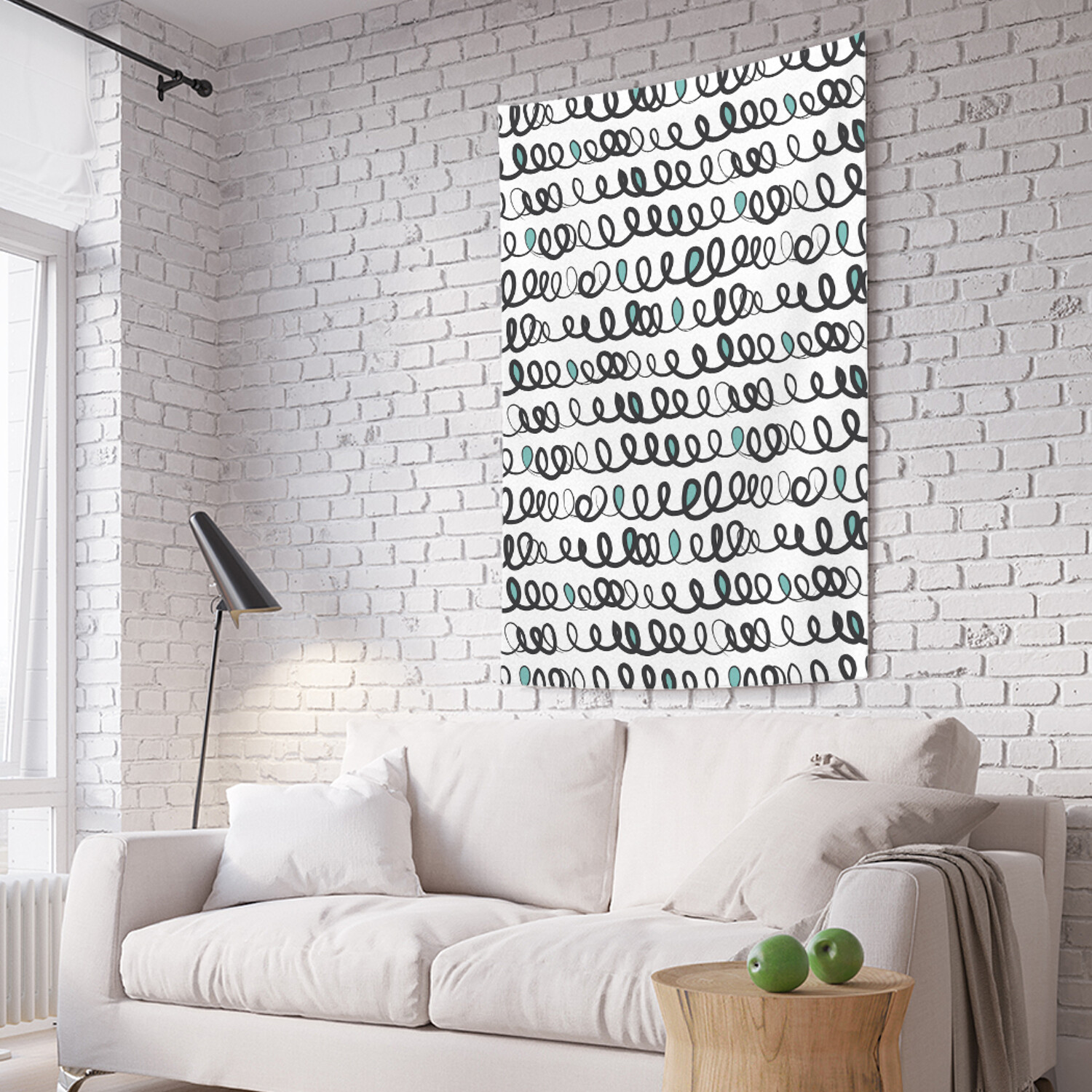 

Вертикальное фотопанно на стену JoyArty Ряды каракулей 150x200 см, Ряды каракулей