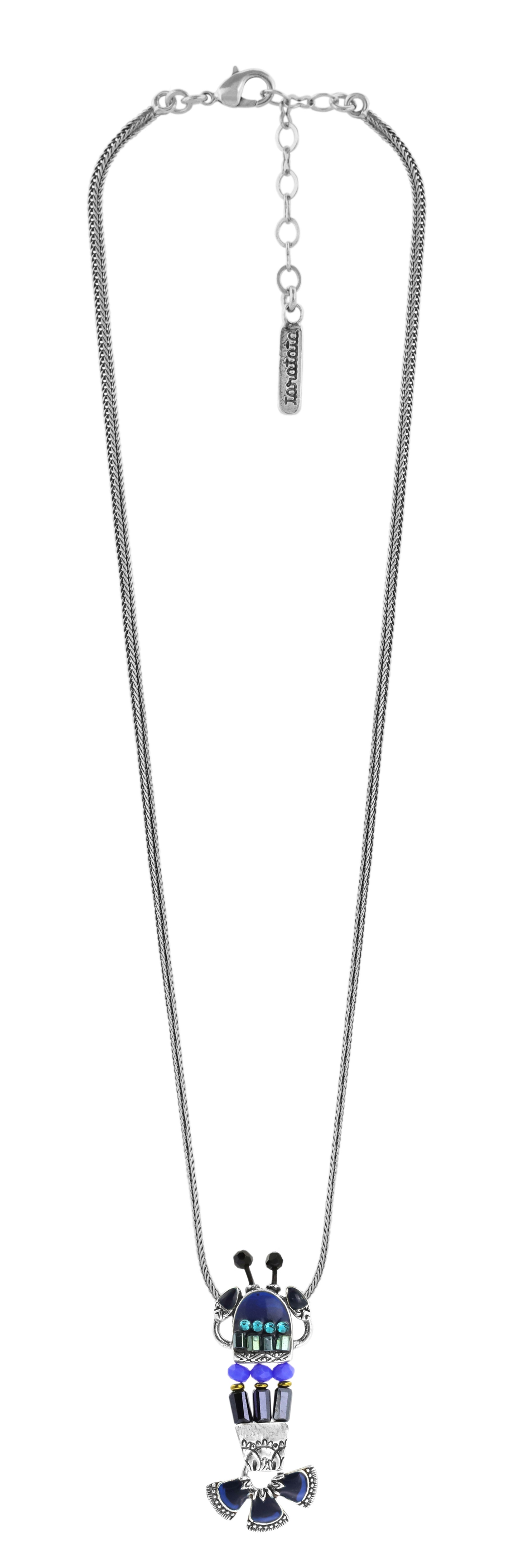 

Колье из бижутерного сплава с кристаллом 42 см TARATATA TT-E19-10123-104, TT-E19-10123-104
