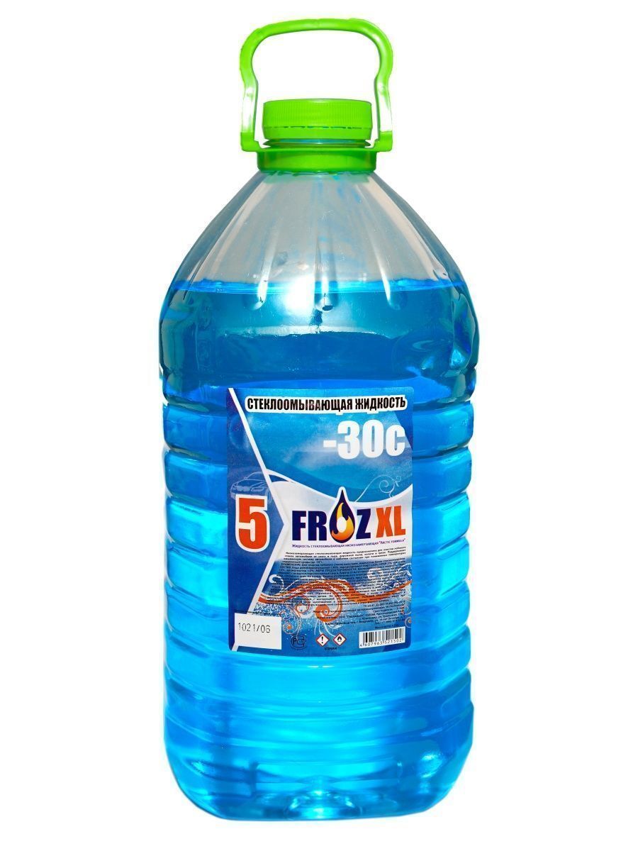 Жидкость стеклоомывателя FROZ XL зимняя незамерзающая до -30 градусов, 5 л