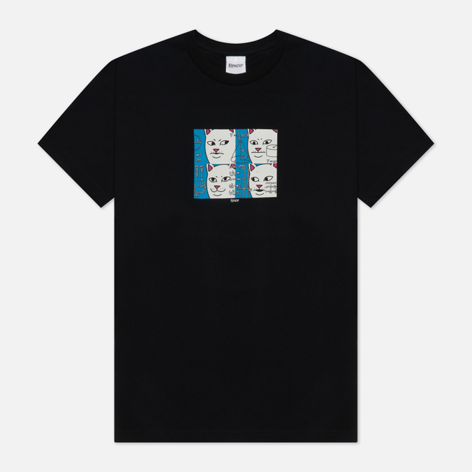 

Футболка мужская Ripndip RND8077 черная L, RND8077