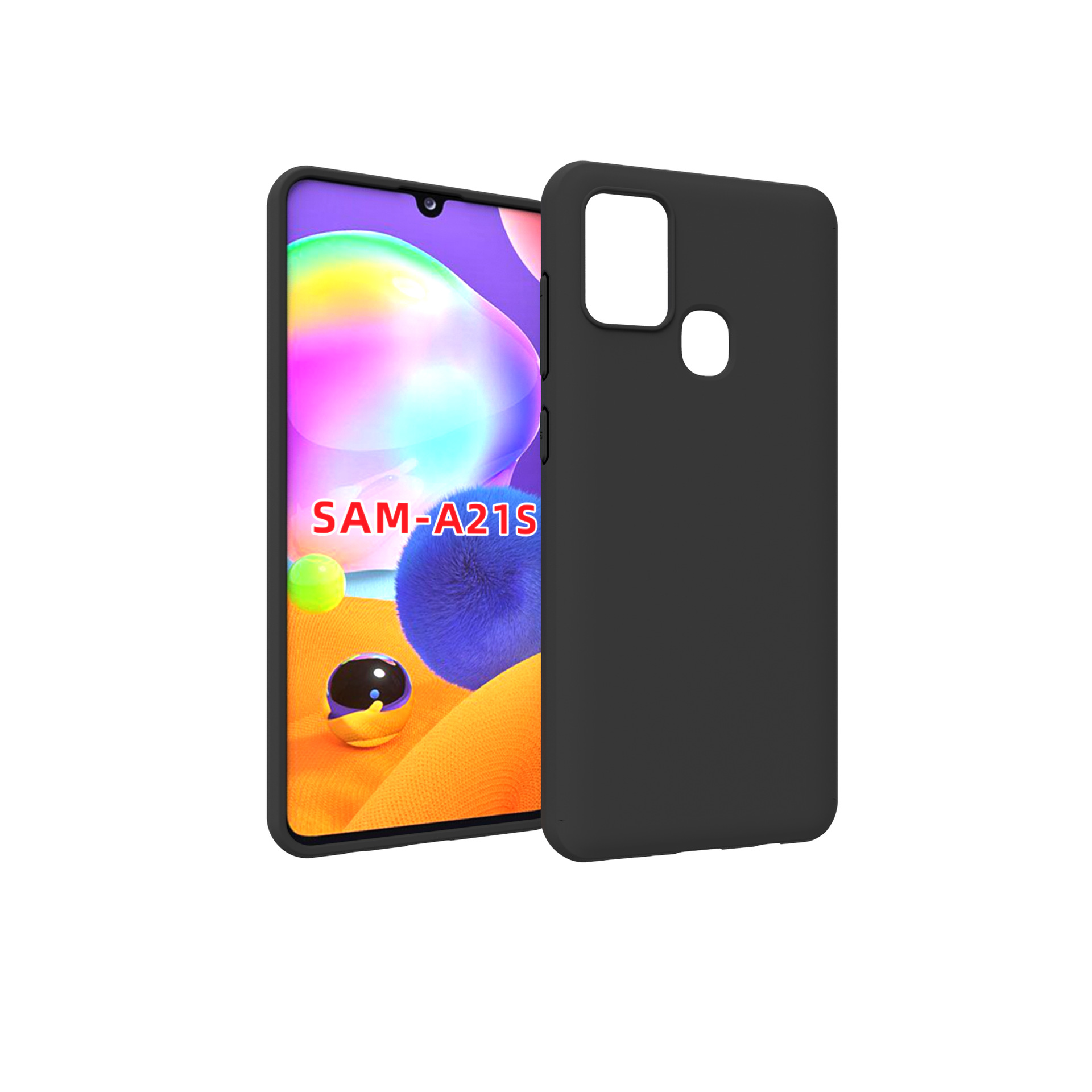 фото Чехол mypads для samsung galaxy a21s sm-a217f (2020) black (152308)