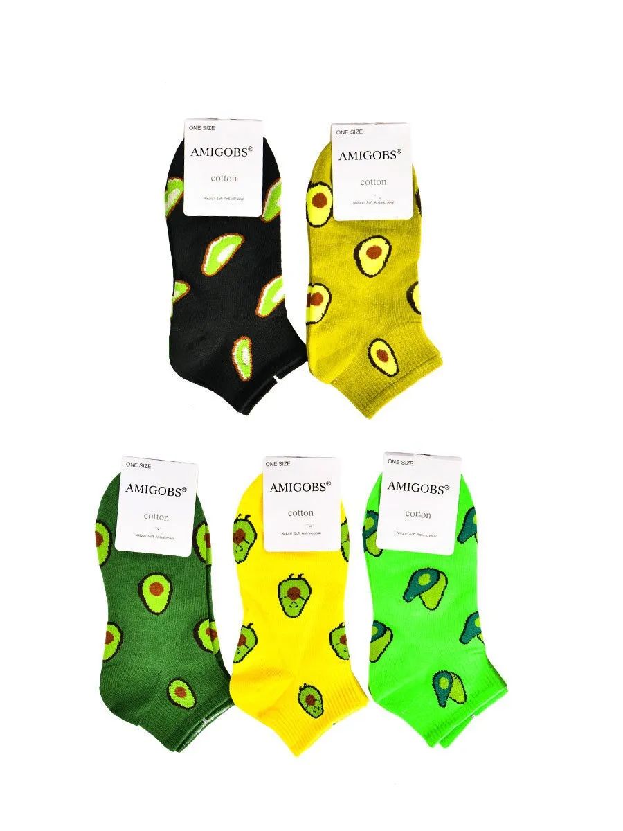 Комплект носков женских AMIGOBS 0425 разноцветных one size