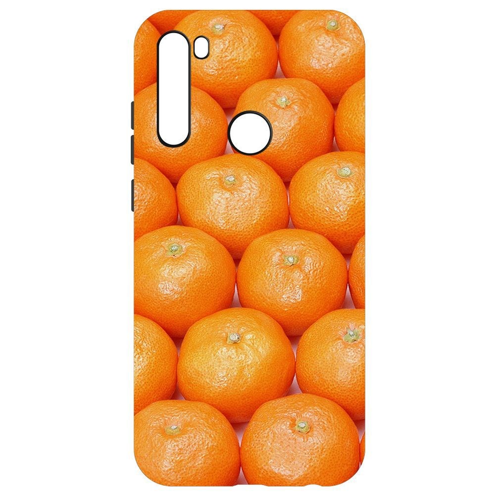 

Чехол-накладка Krutoff Софт Кейс Мандаринки для Xiaomi Redmi Note 8T черный