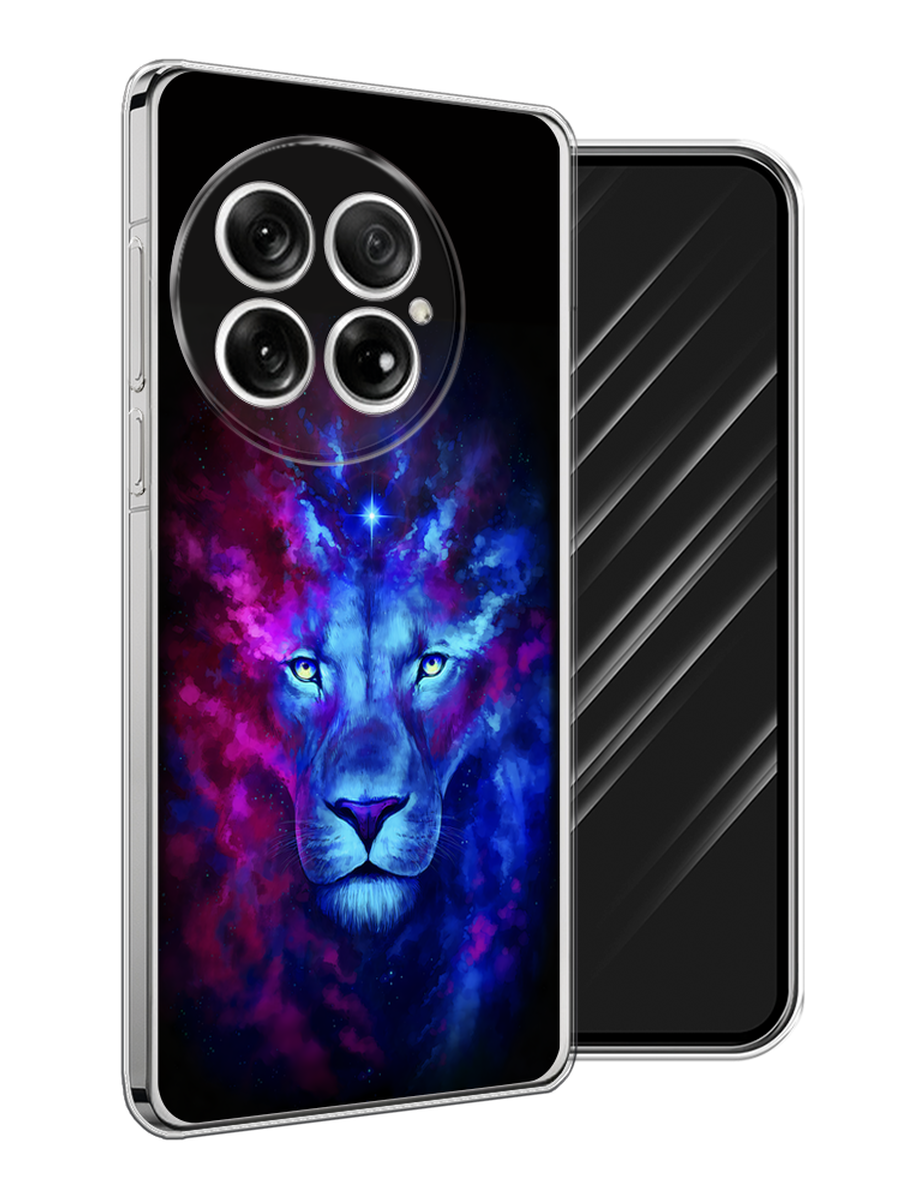 

Чехол Awog на OnePlus 13 "Космический лев", Голубой, 155350-1