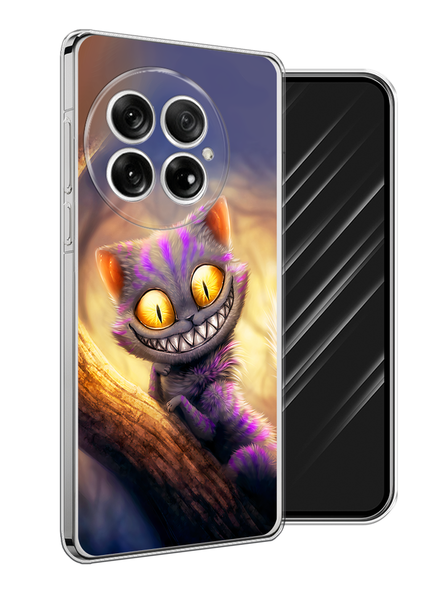 

Чехол Awog на OnePlus 13 "Cheshire Cat", Фиолетовый;желтый, 155350-1
