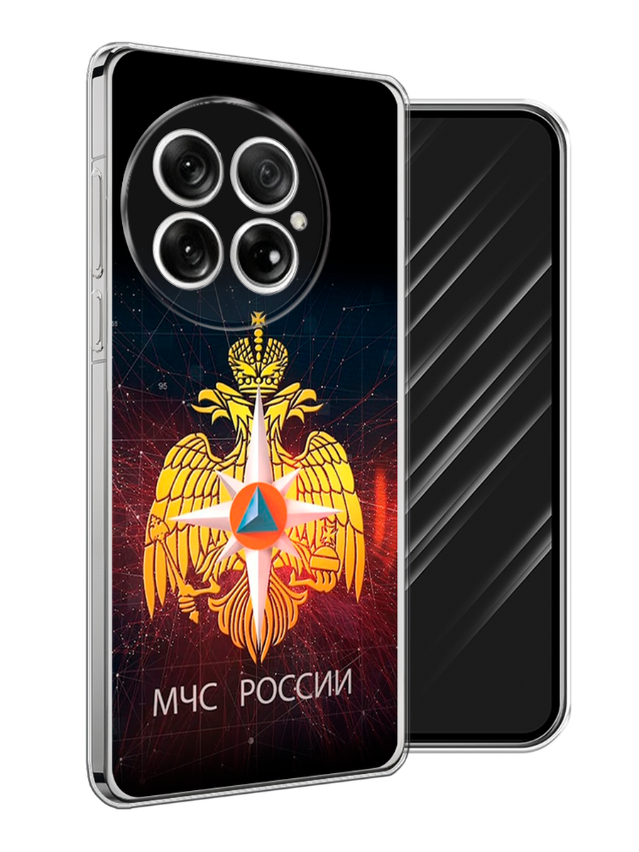 

Чехол Awog на OnePlus 13 "МЧС России", Черный;желтый;красный, 155350-1