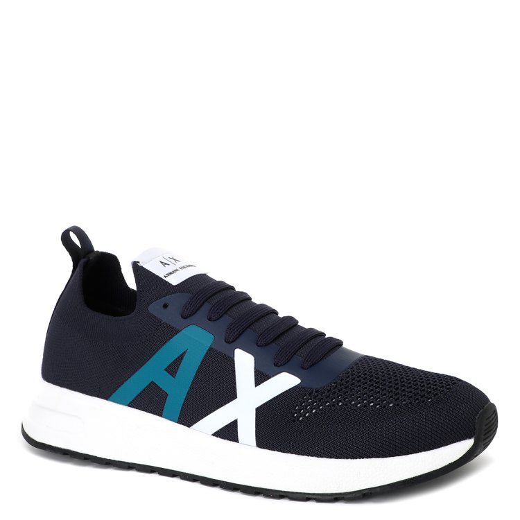 

Кроссовки мужские Armani Exchange XUX171 синие 9.5 UK, XUX171