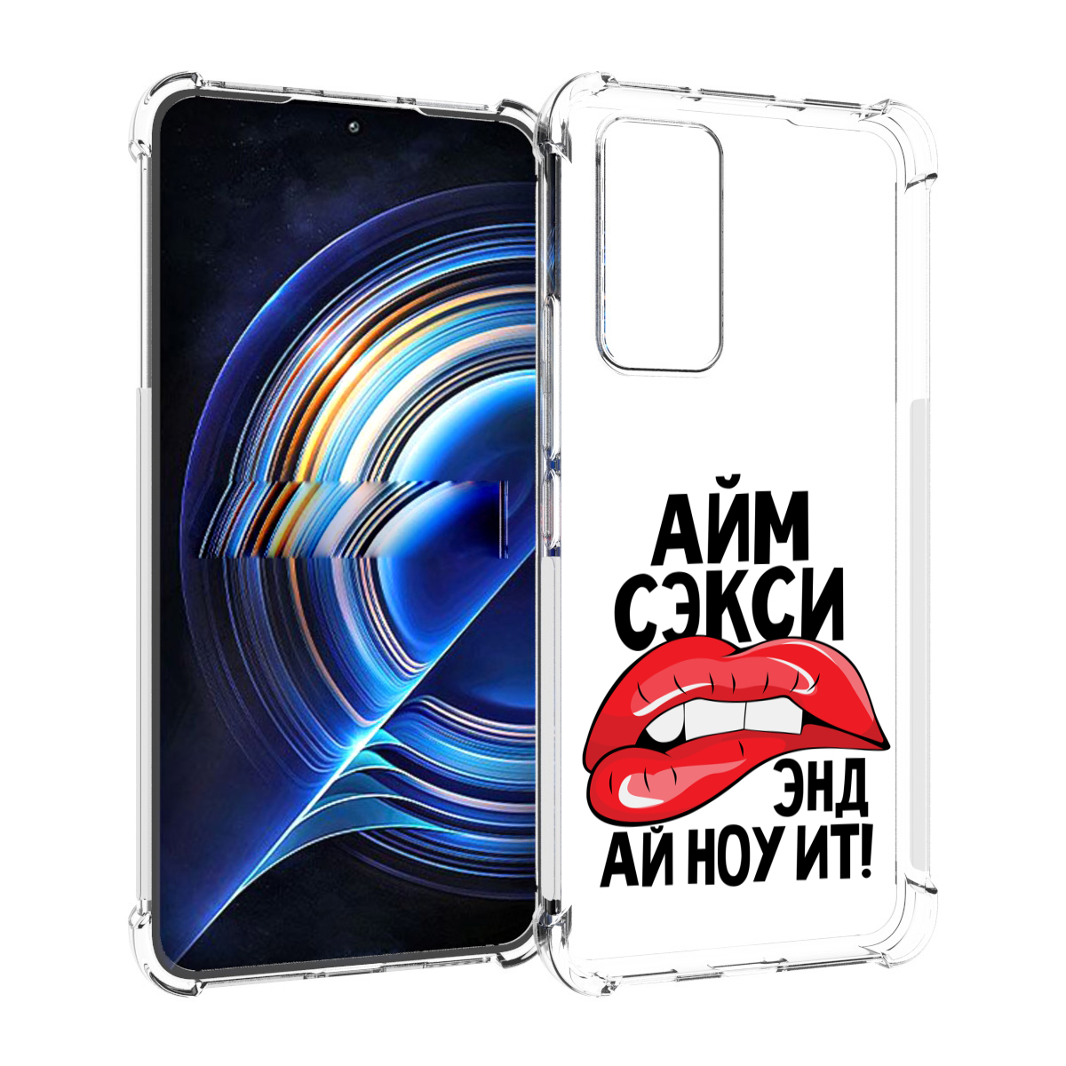 

Чехол MyPads айм-секси для Tecno Camon 19 Neo, Прозрачный, Tocco