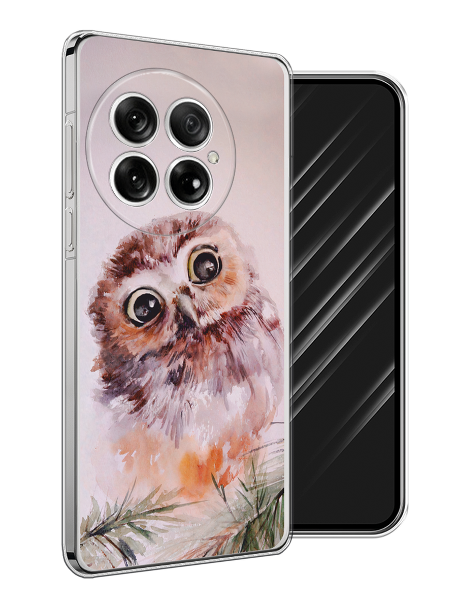 

Чехол Awog на OnePlus 13 "Сова на розовом", Розовый;коричневый, 155350-1