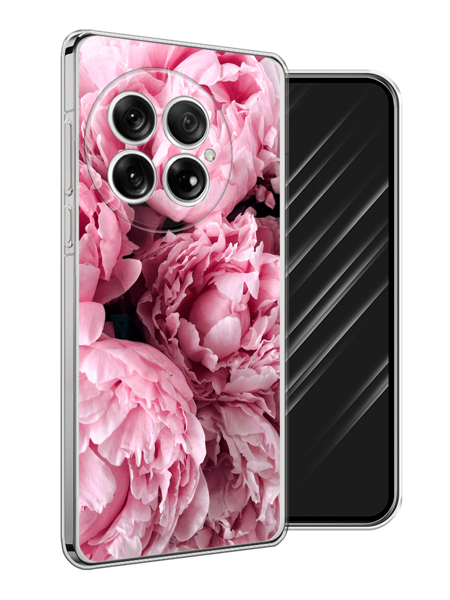 

Чехол Awog на OnePlus 13 "Нежные пионы", Розовый;черный;белый, 155350-1
