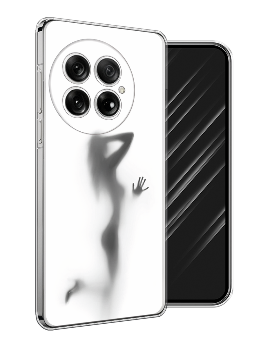 

Чехол Awog на OnePlus 13 "Стекло в душе", Белый;серый;черный, 155350-1