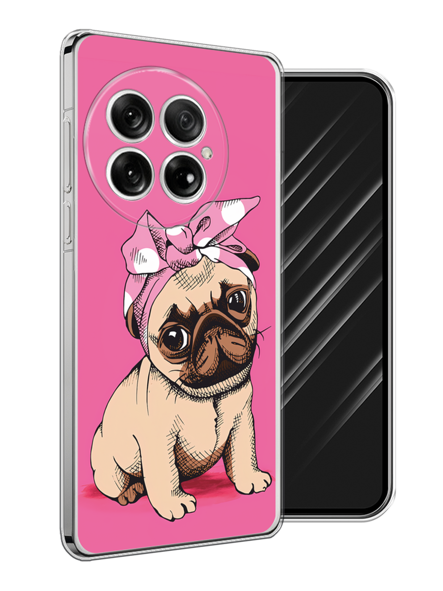 

Чехол Awog на OnePlus 13 "Dog Pin-Up", Розовый;бежевый, 155350-1