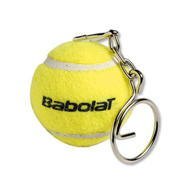 Брелок унисекс Key Holder Ball yellow Babolat. Цвет: желтый