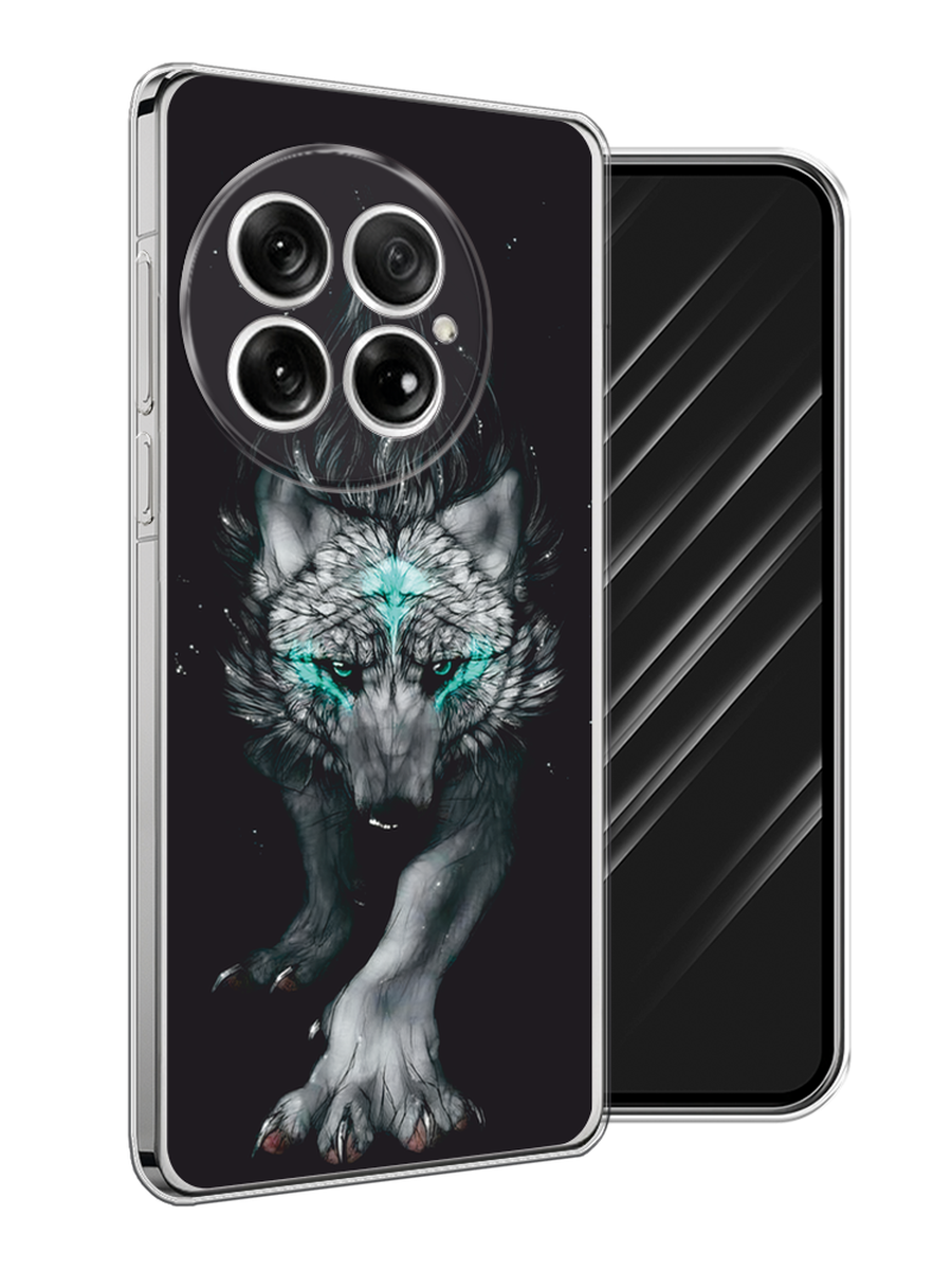 

Чехол Awog на OnePlus 13 "Волшебный волк", Черный;серый, 155350-1